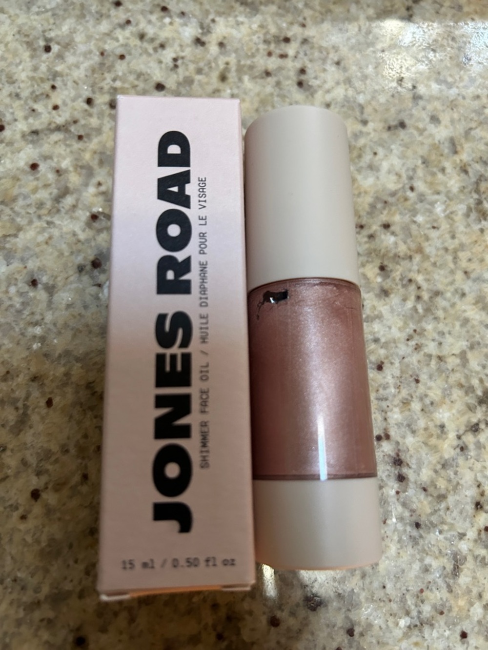 NWT Jones Road Shimmer Face Oil in Cool Rose 15mL